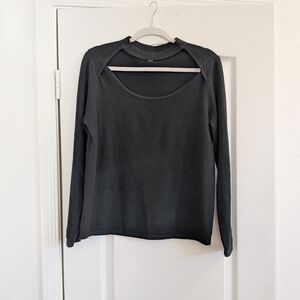 Victor Glemaud Black Long Sleeve Top